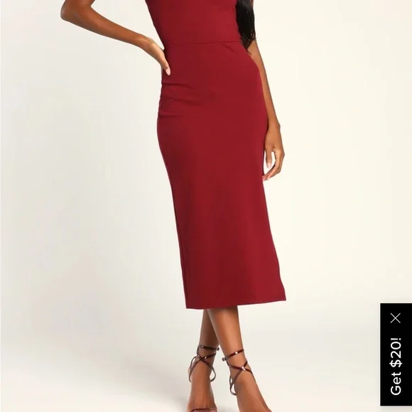 open lace back dress MISSKY Women's 3/4 Sleeve Pocket Loose Midi Casual Red Dresses for Women  (XL,Wine) at Amazon Women's Clothing store main image 0
